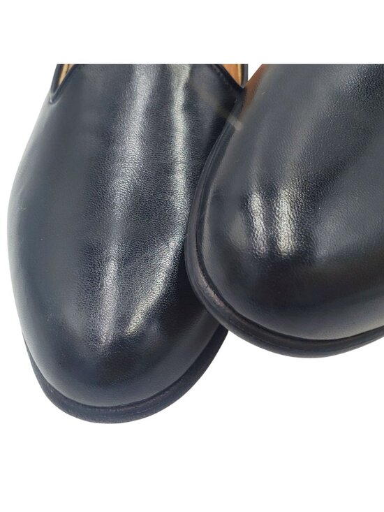 New Bragano Cole Haan Men size 10 Black Calf Leather loafer dress shoes Italy main image 11